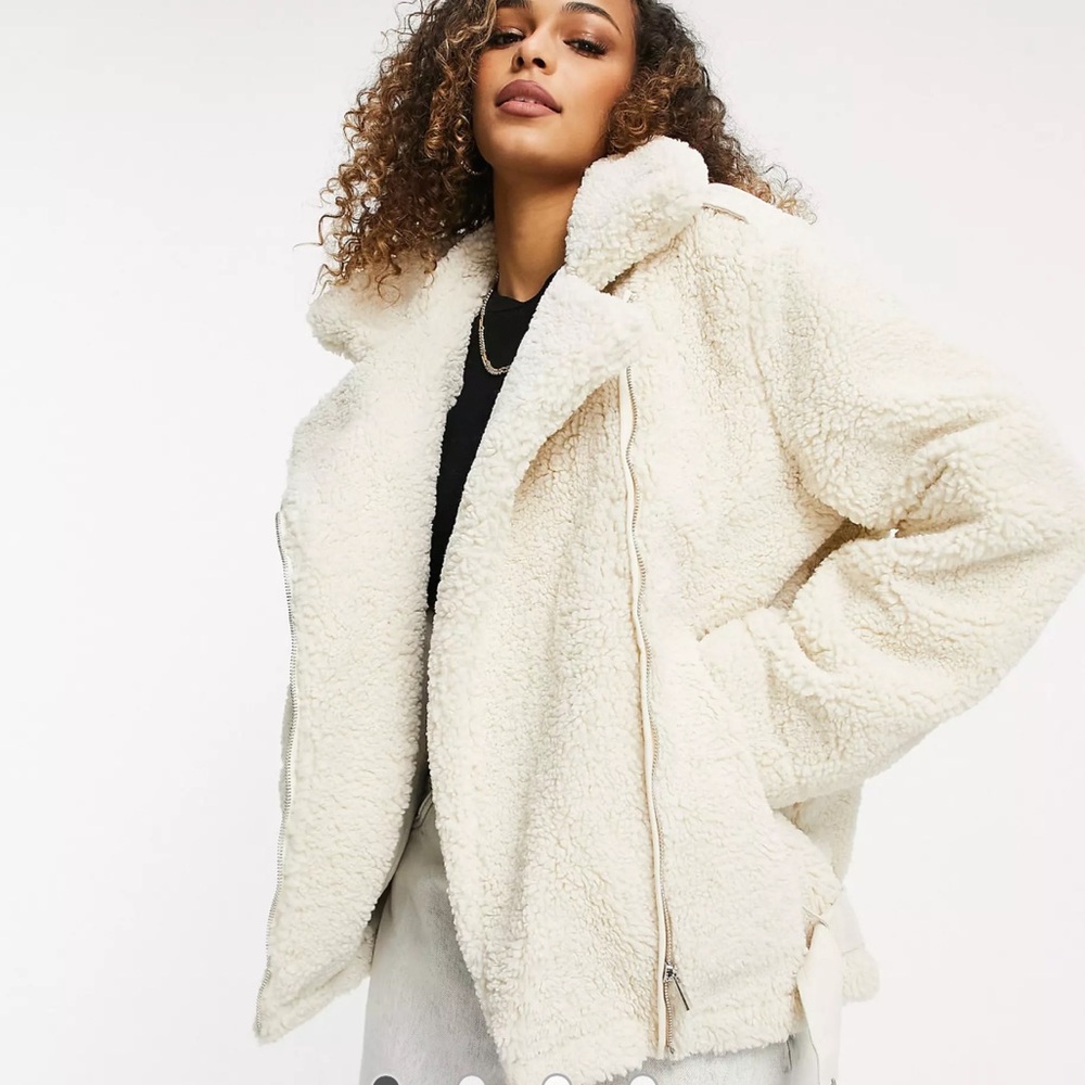 Lioness Sherpa moto jacket